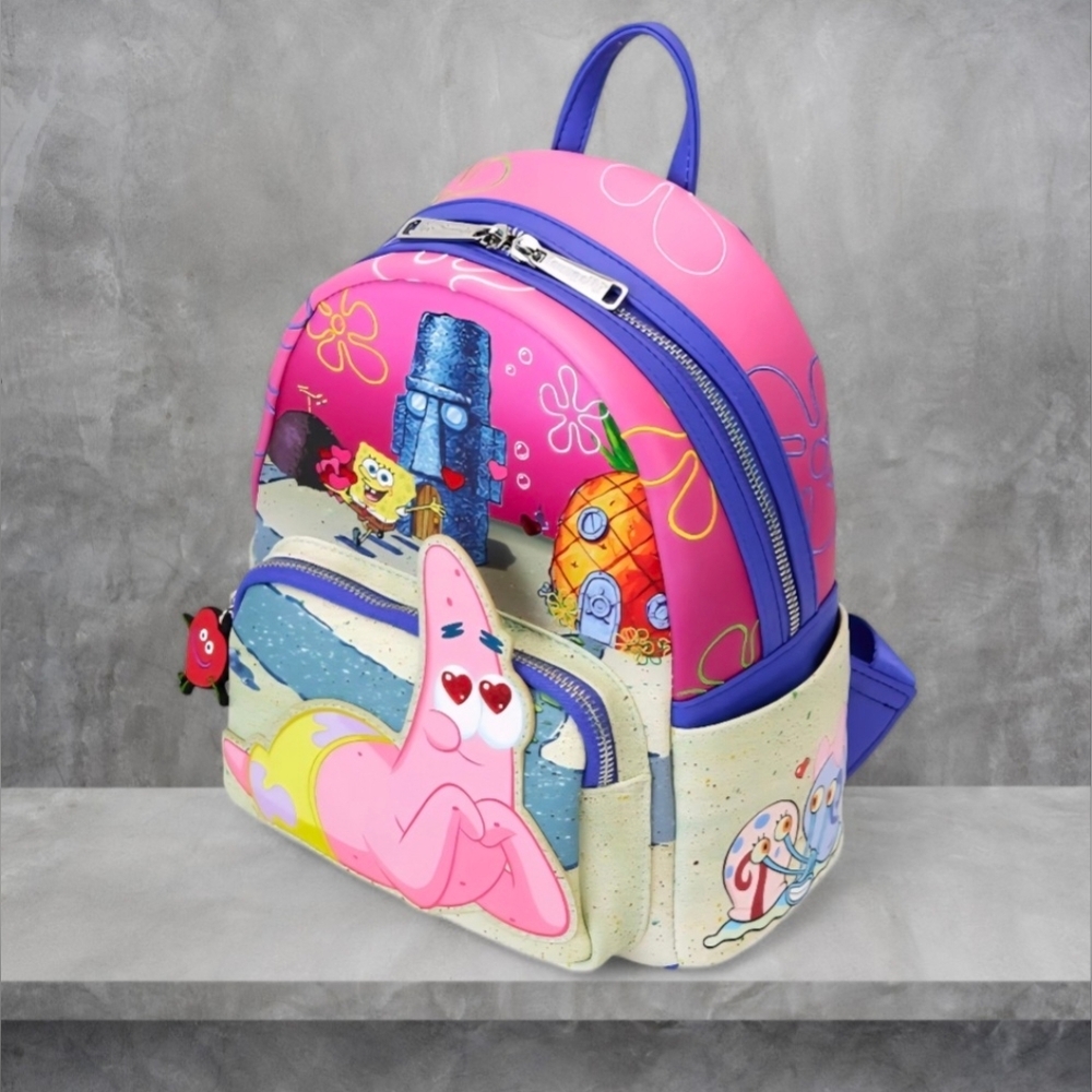 SpongeBob SquarePants Patrick Loungefly Backpack … - image 3